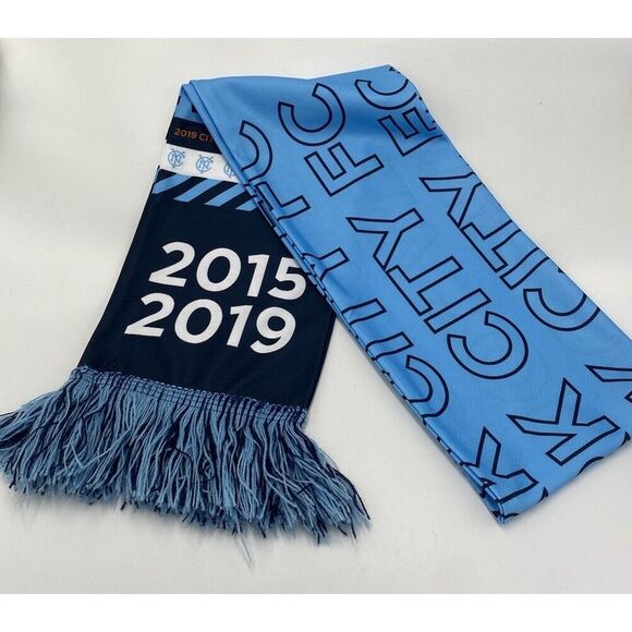 2019 New York City Football Club Unisex Scarf‎ 62"x6.25" - Picture 1 of 8